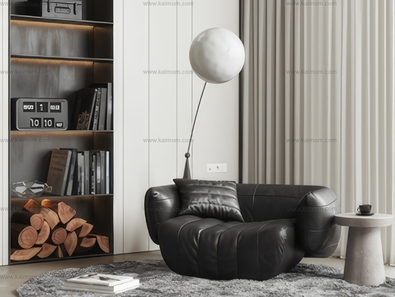 懒人沙发SU模型-1