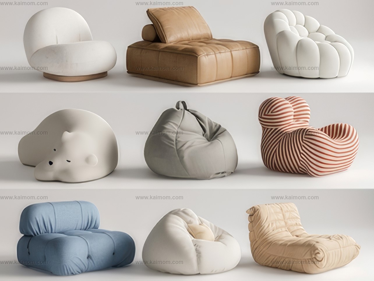 懒人沙发SU模型-1