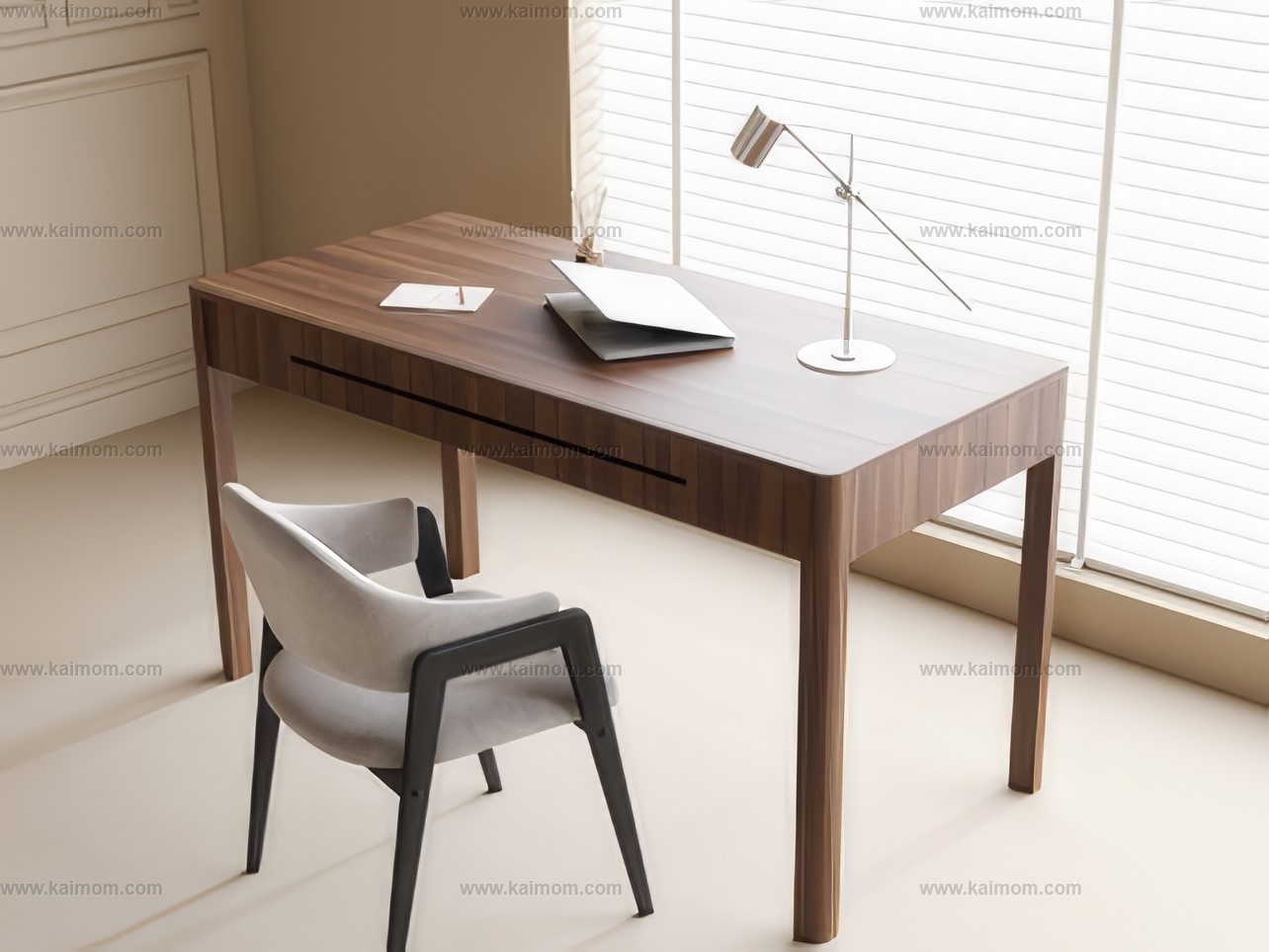 书桌椅SU模型-1