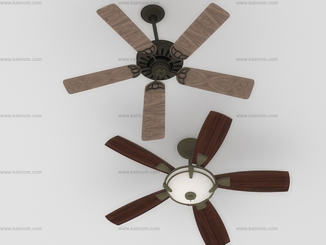 风扇吊扇SU模型-1