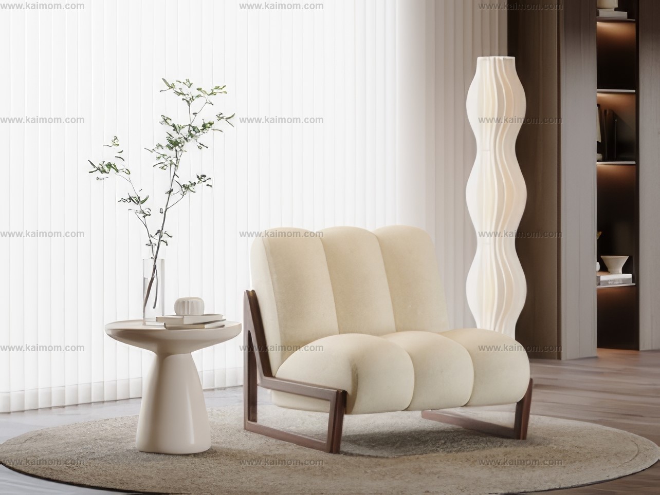 懒人沙发SU模型-1