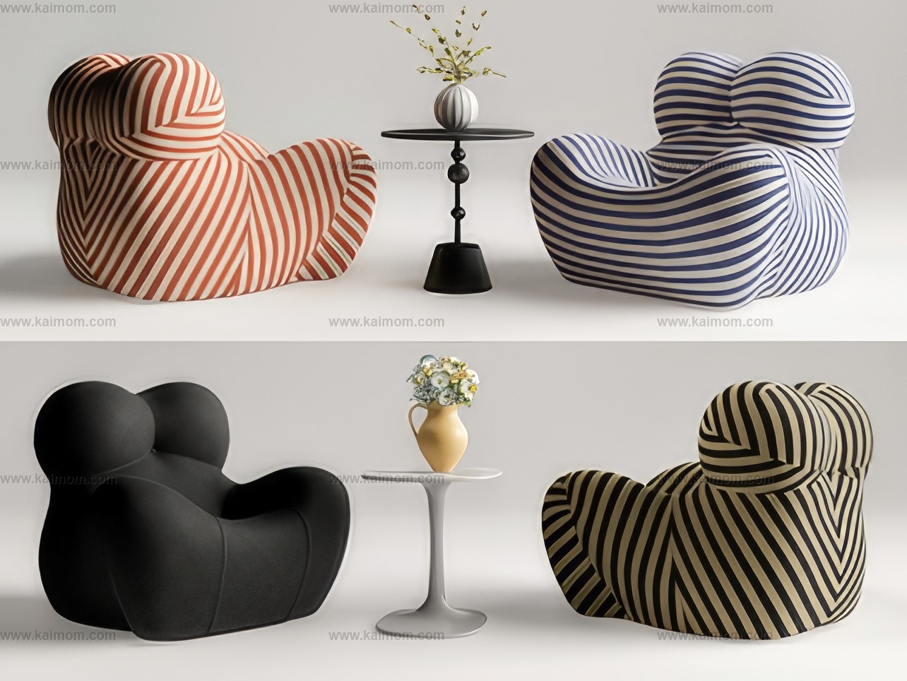 懒人沙发SU模型-1