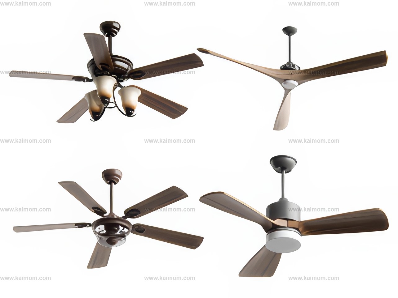 风扇吊扇SU模型-1