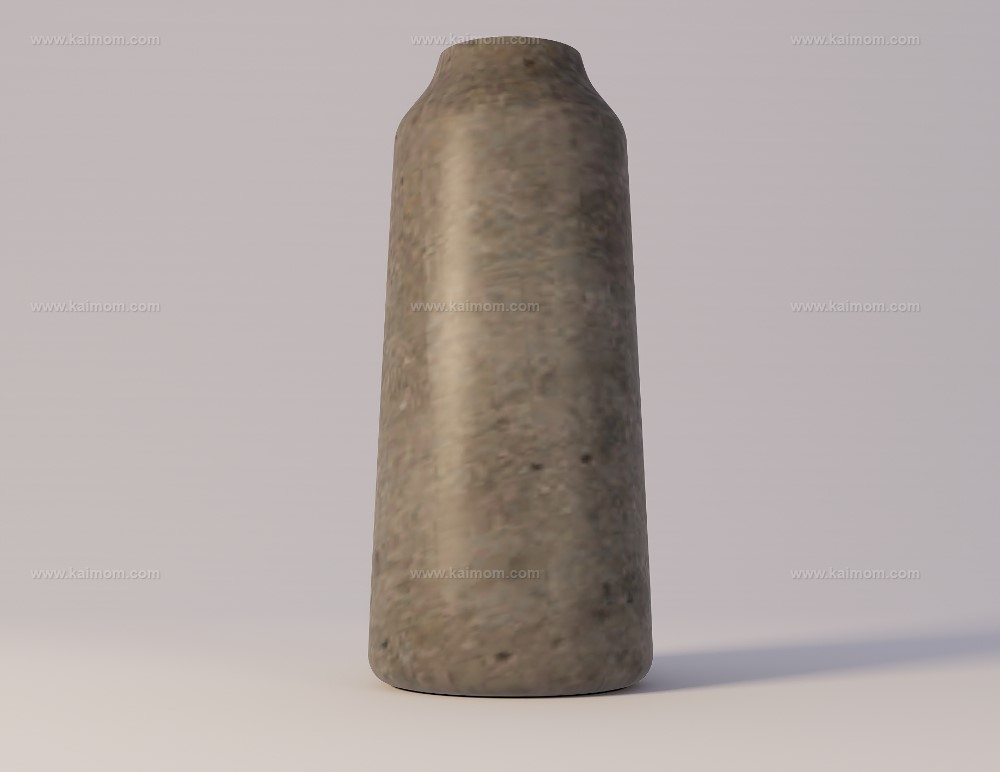 艺术陶罐D5模型-1