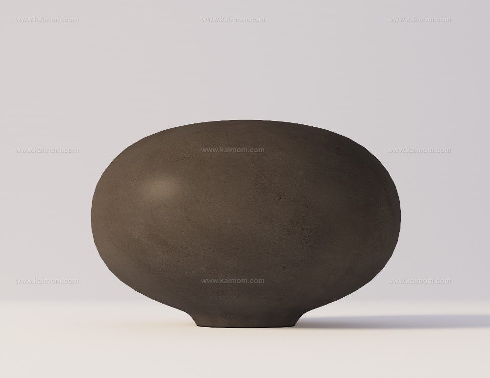 艺术陶罐D5模型-1