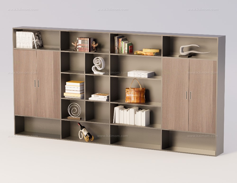 办公桌文件柜D5模型-1