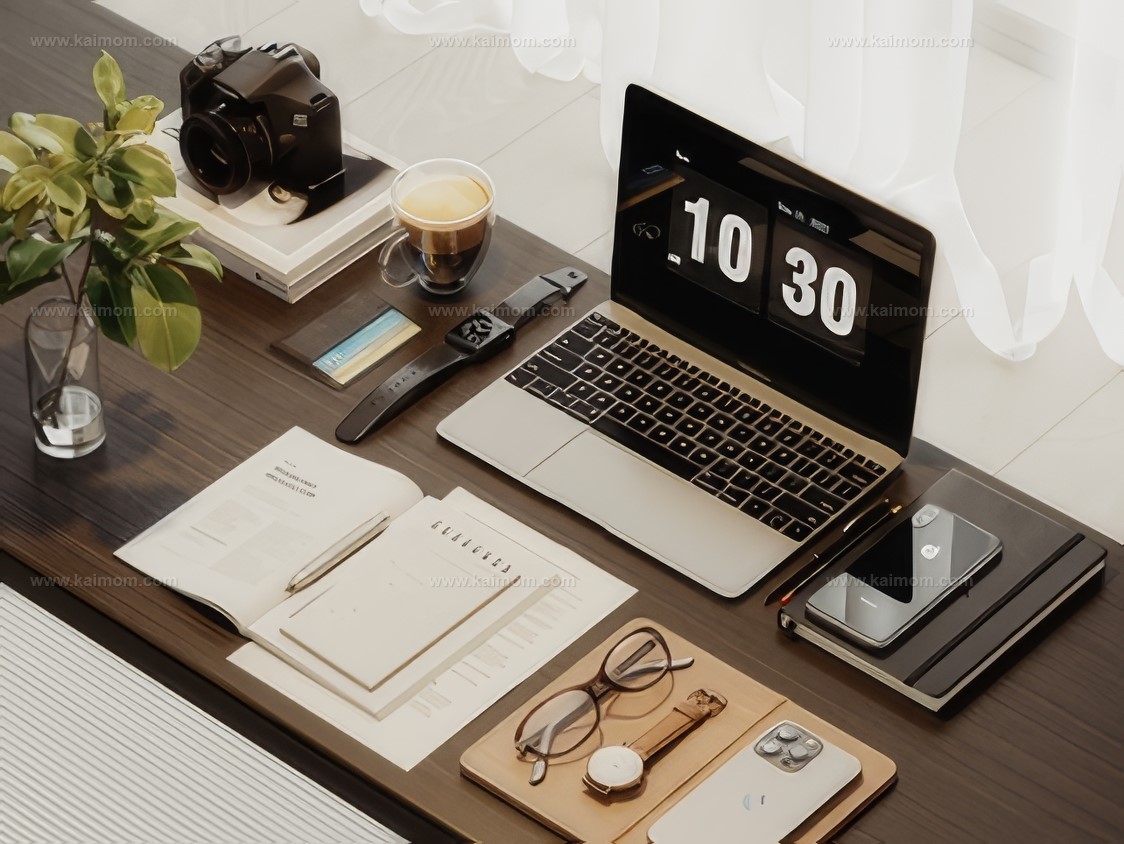 电脑_电脑桌SU模型-1