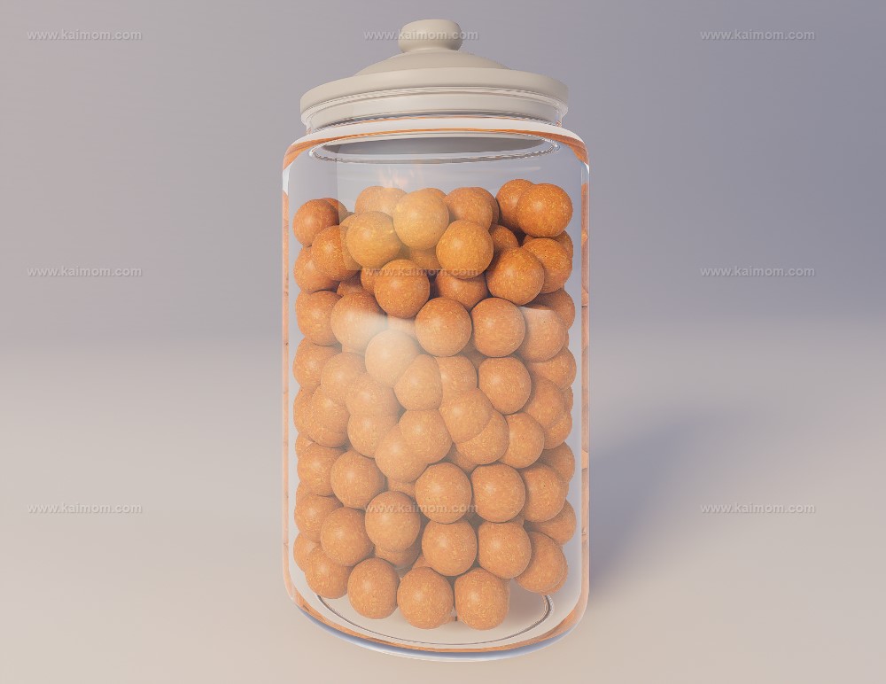 水果食物摆件D5模型-1