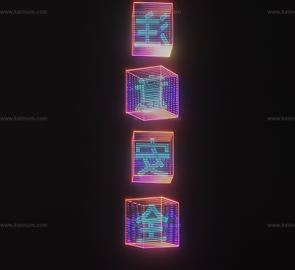 动态透明特效D5材质-1