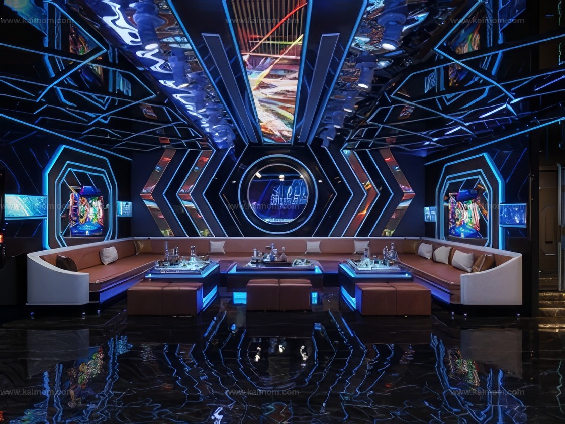 酒吧KTV_夜场3D模型-1