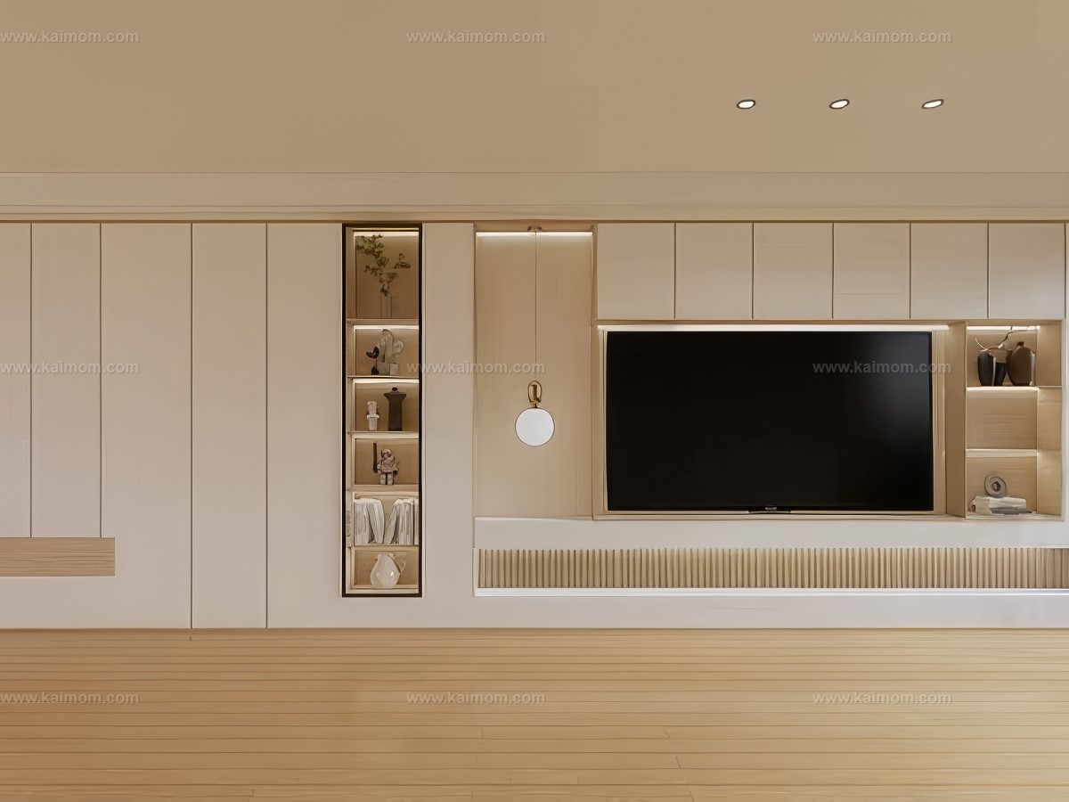 电视背景墙SU模型-1