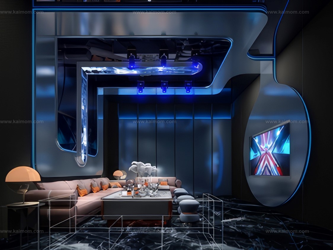酒吧KTV_夜场3D模型-1