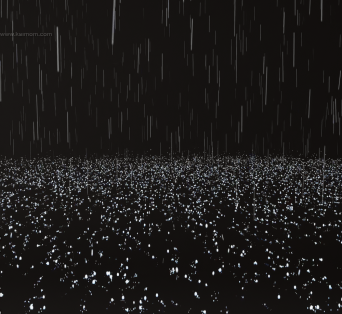 动态下雨D5材质-1