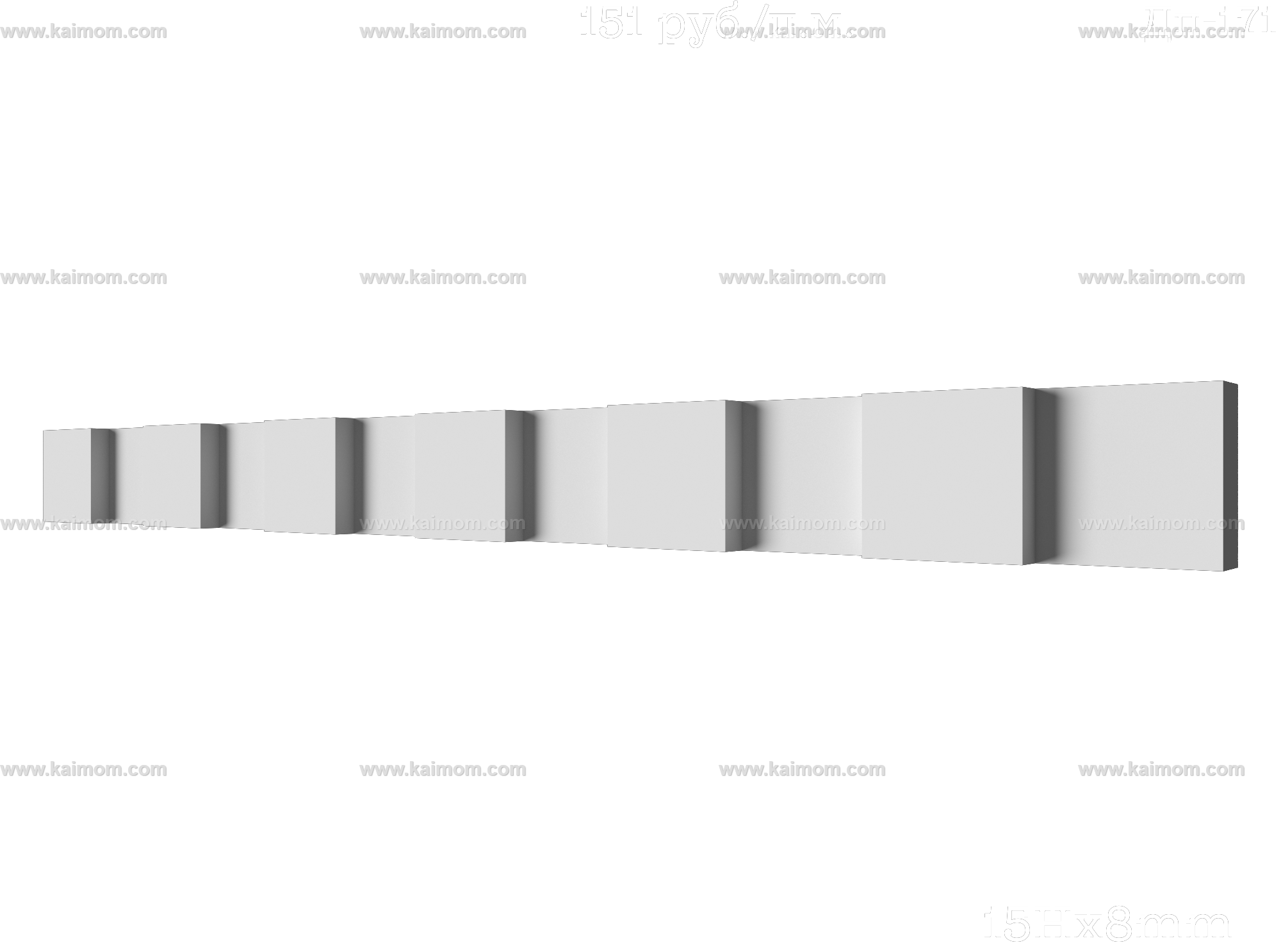 石膏线条3D模型-1