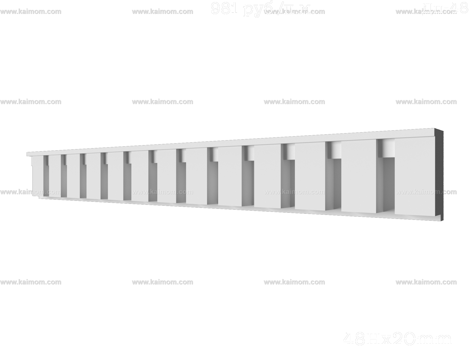 石膏线条3D模型-1
