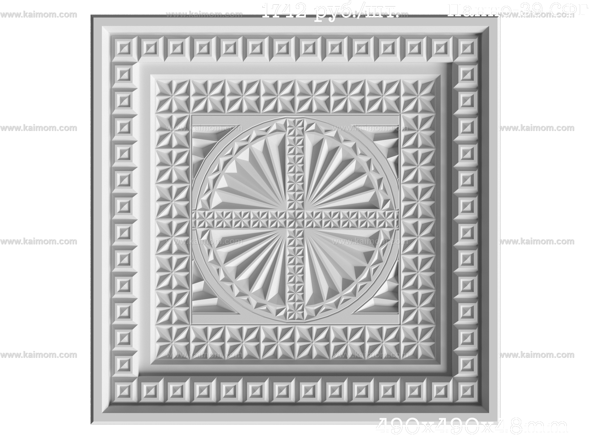 欧式浮雕3D模型-1