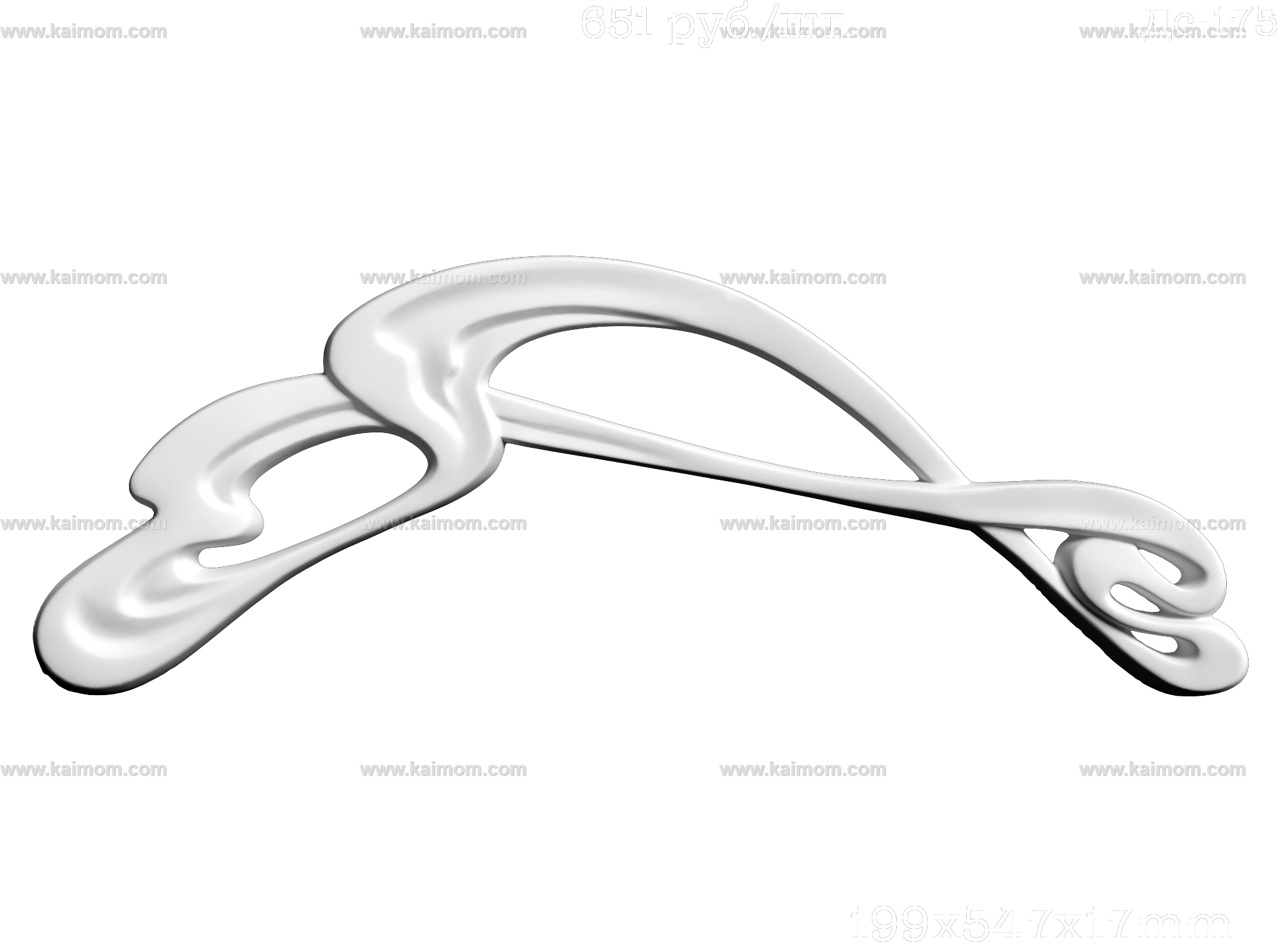 欧式墙面雕花3D模型-1