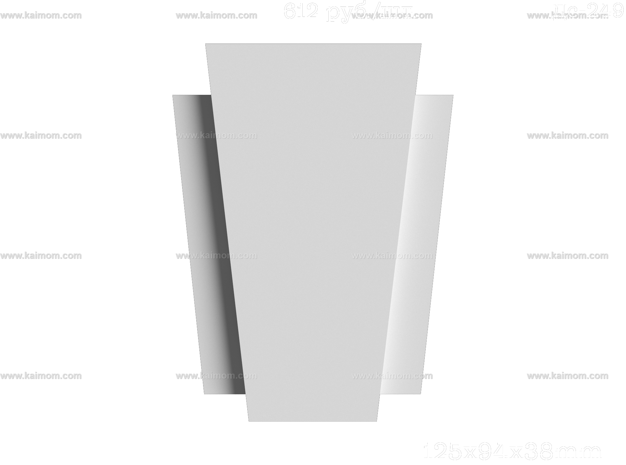 欧式墙面雕花3D模型-1