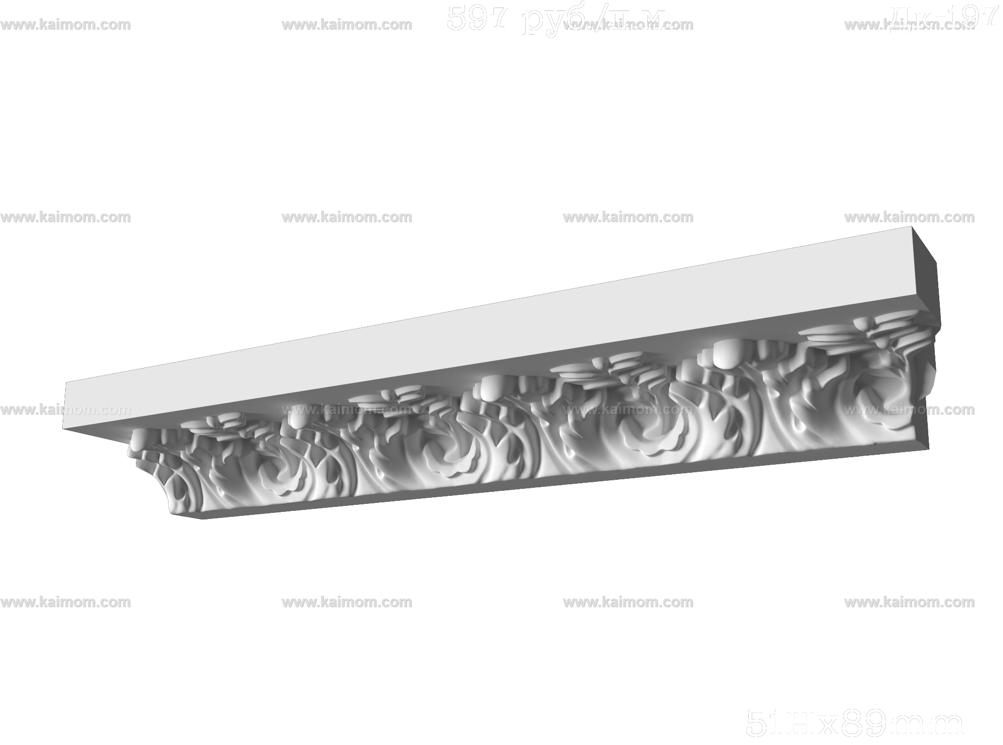 石膏线条3D模型-1