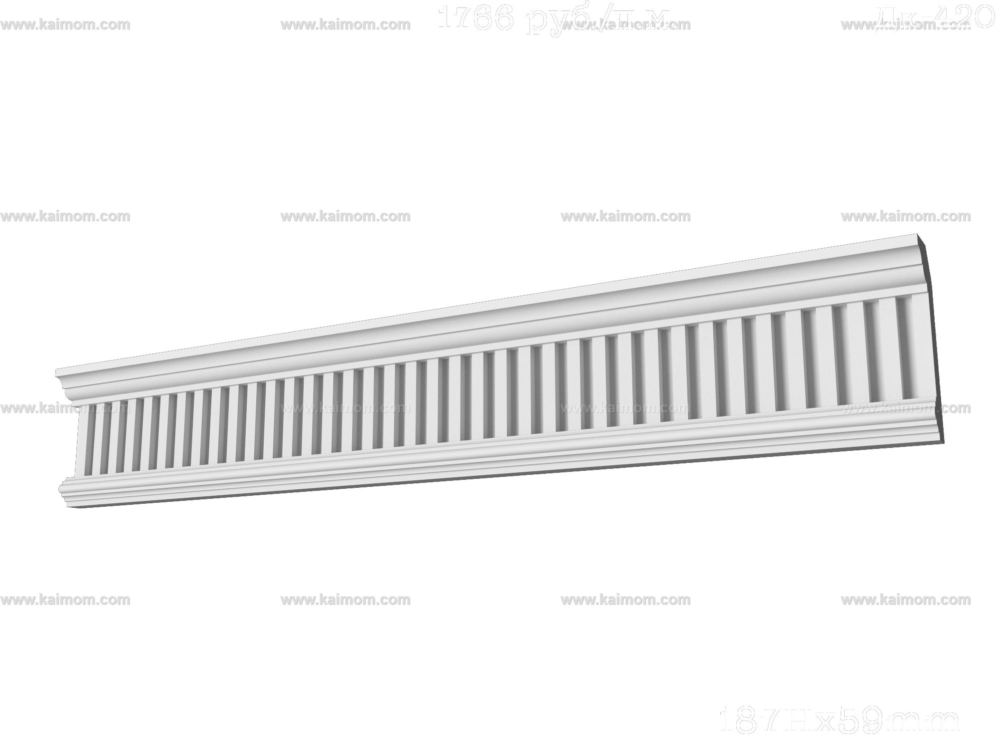 石膏线条3D模型-1