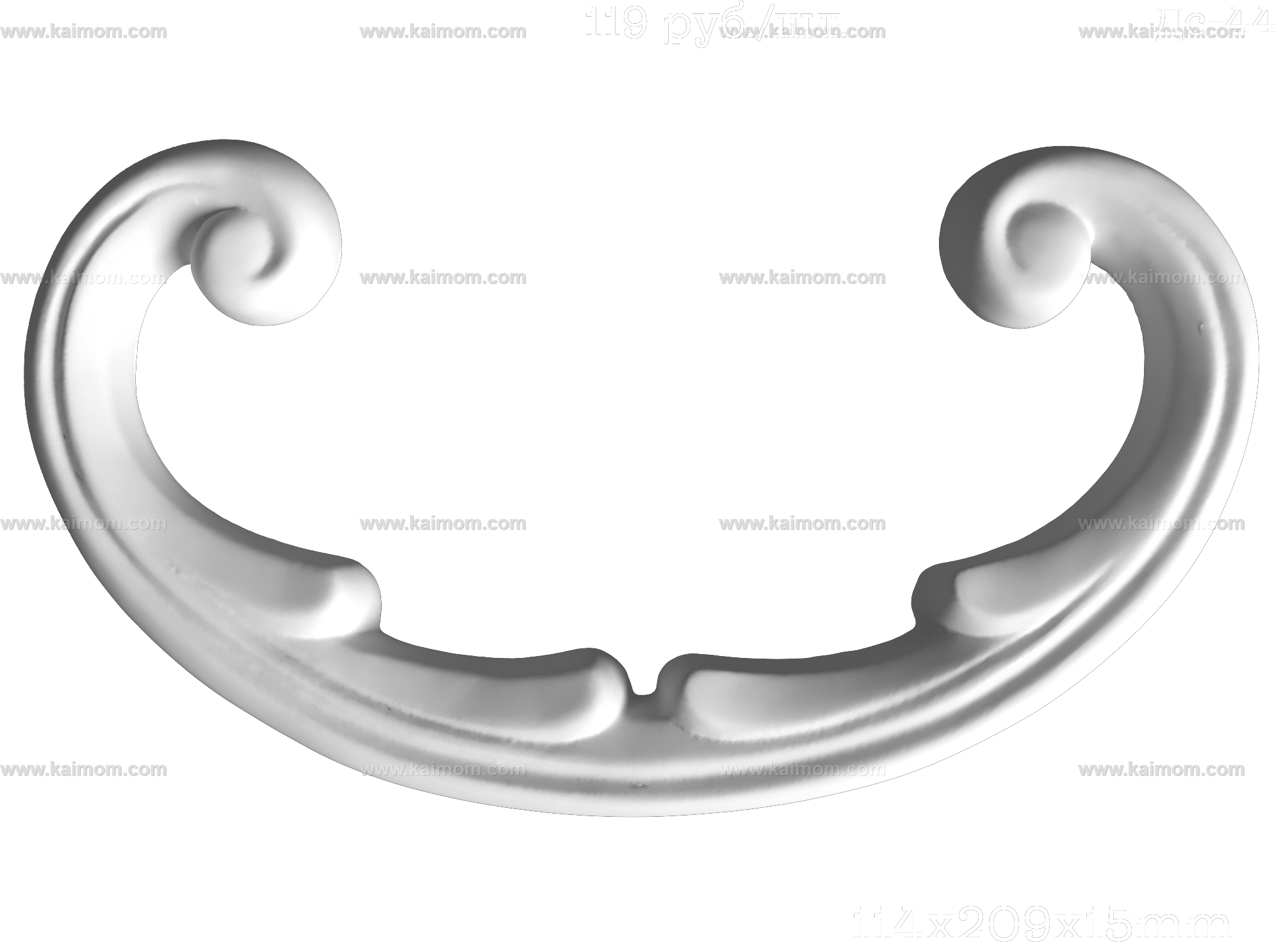 欧式墙面雕花3D模型-1