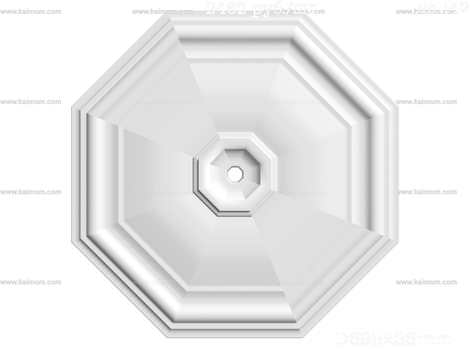 欧式古典雕花灯池3D模型-1