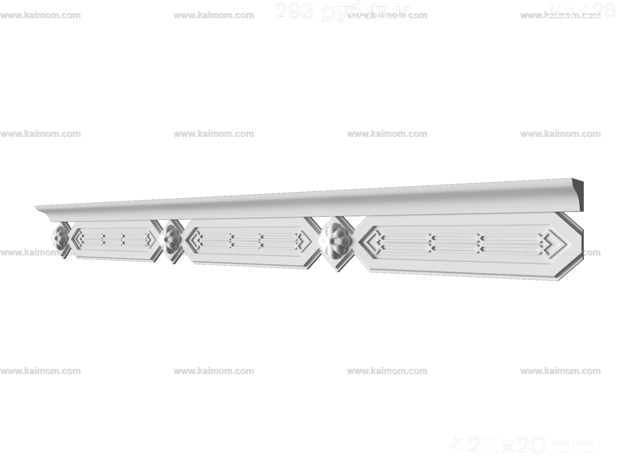 石膏线条3D模型-1