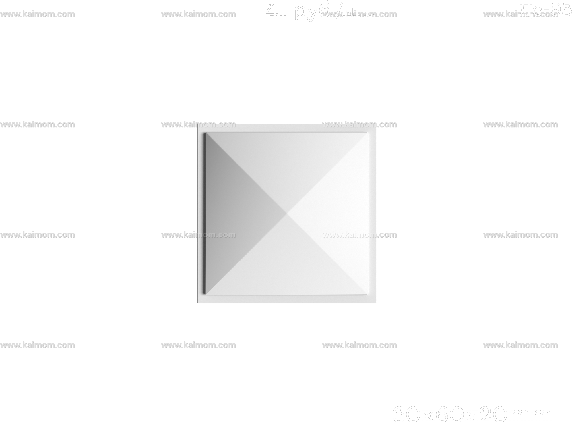 欧式墙面雕花3D模型-1