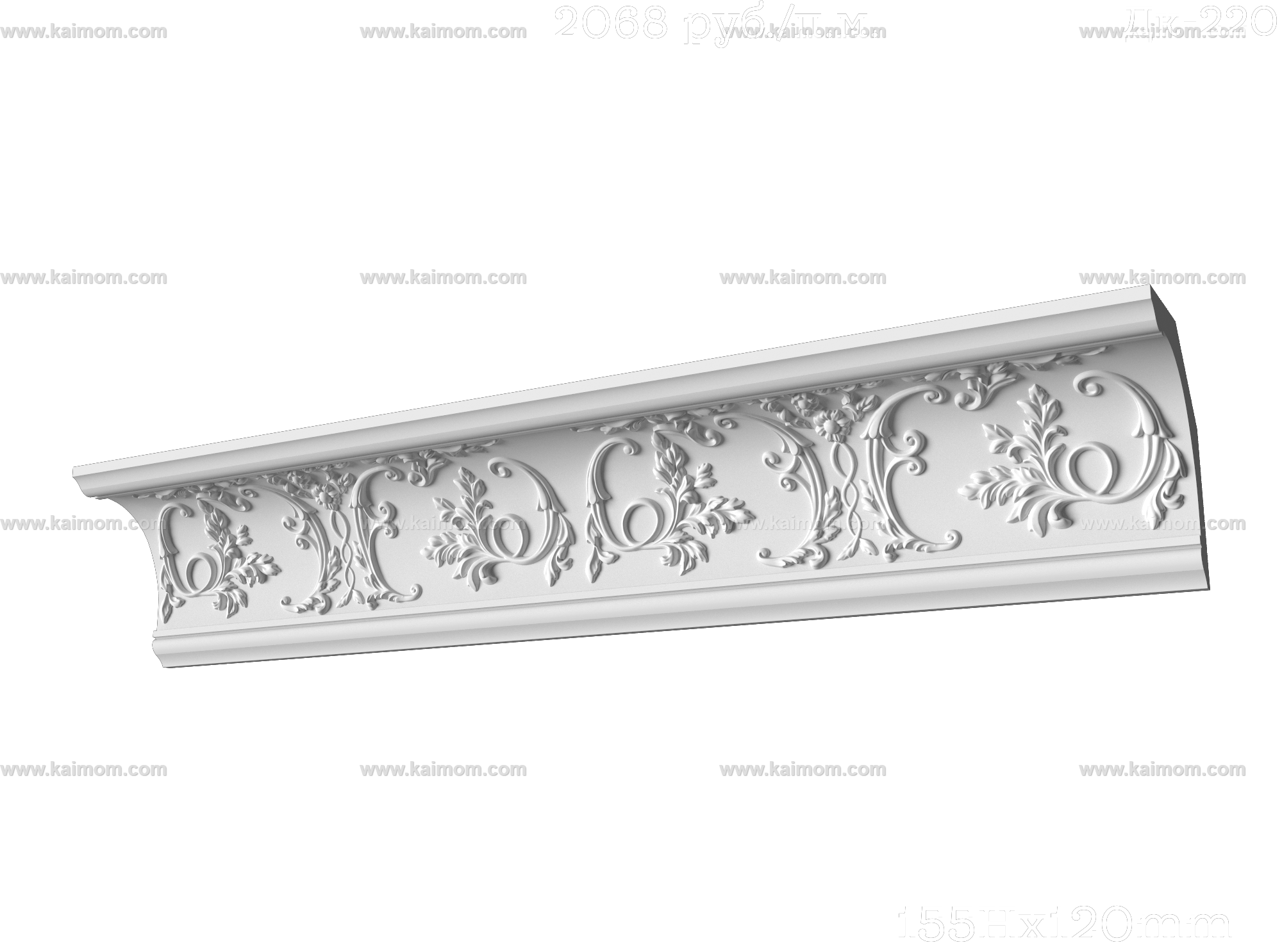 石膏线条3D模型-1