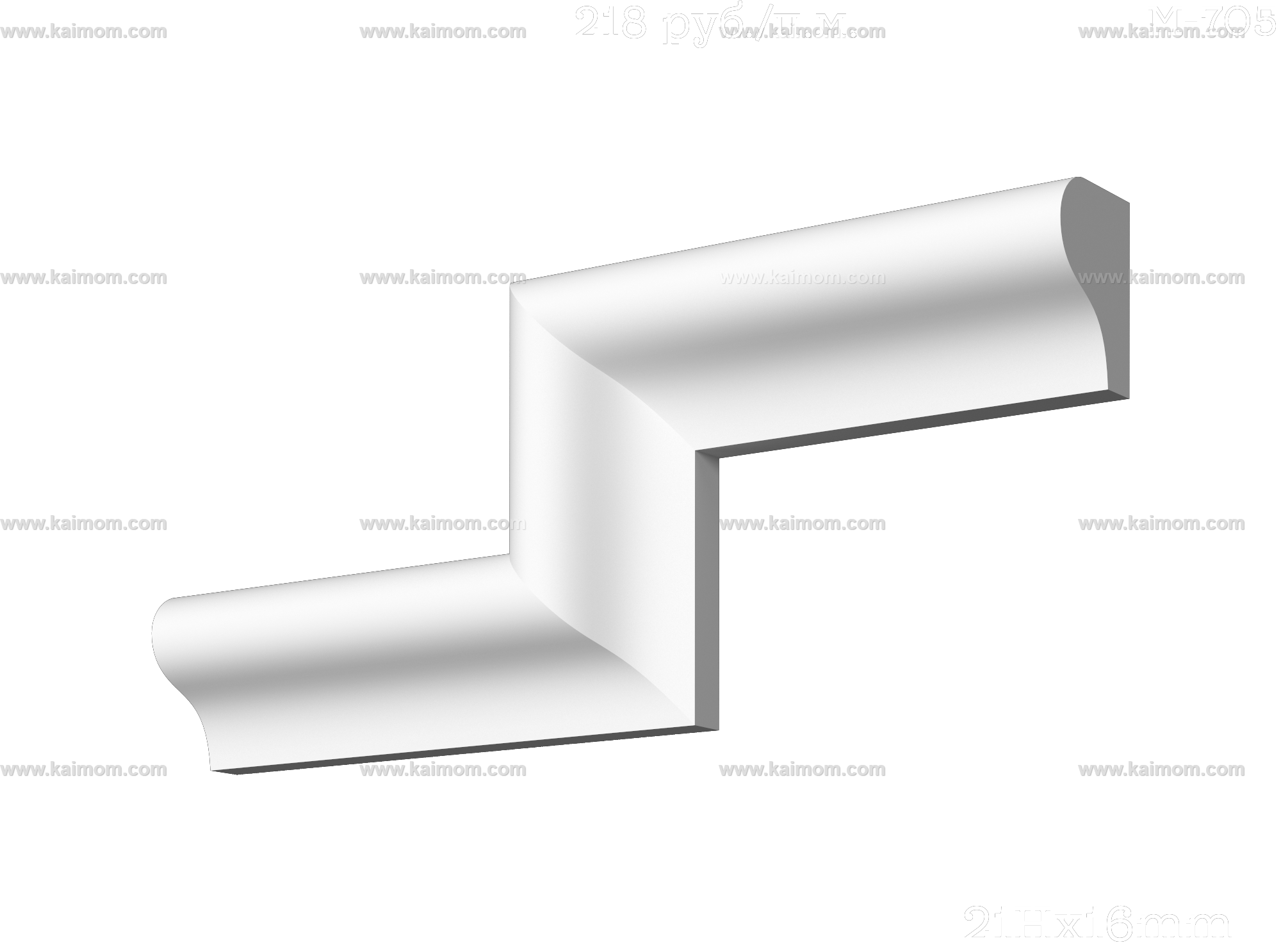 转角石膏线3D模型-1
