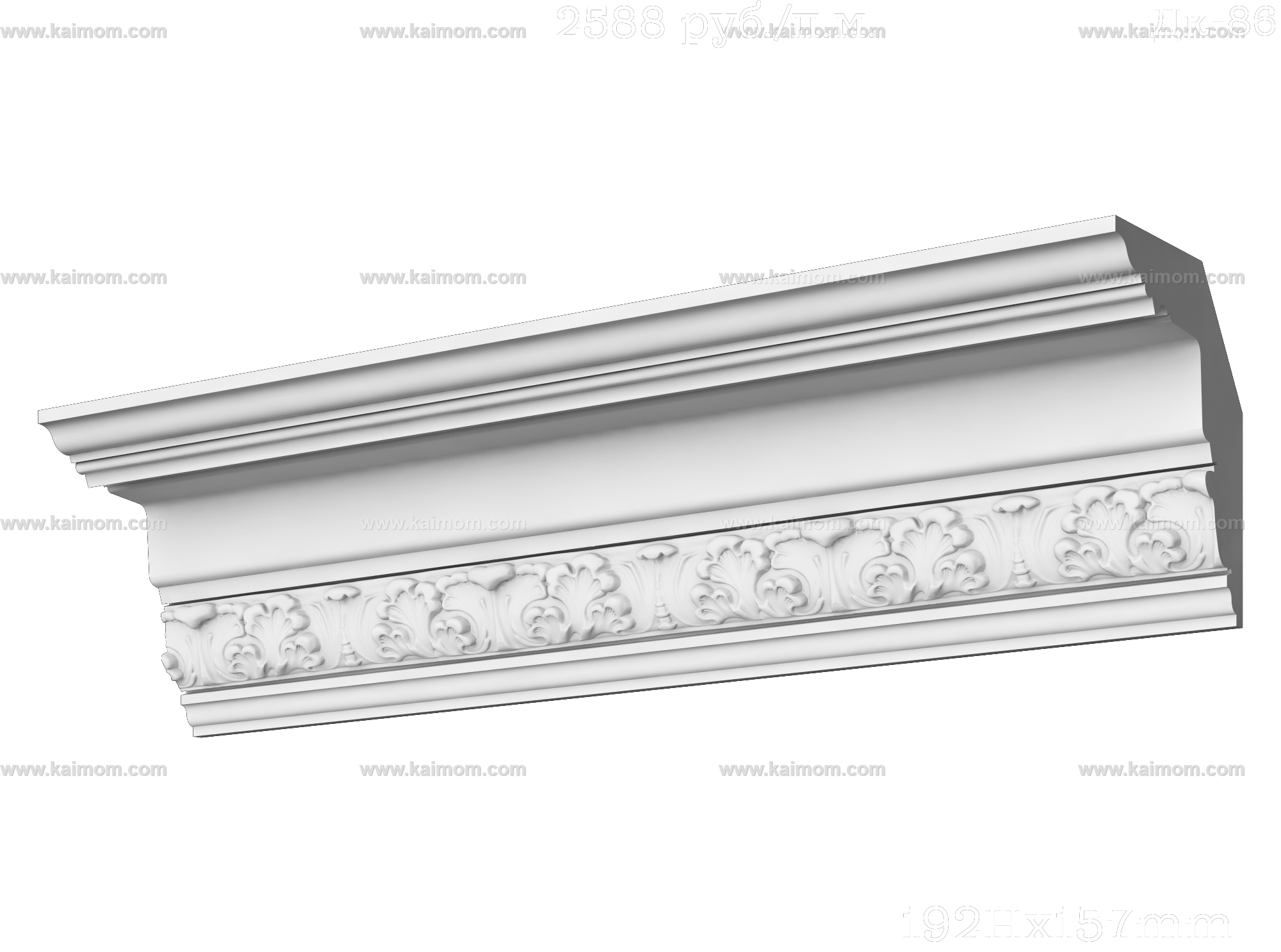 石膏线条3D模型-1