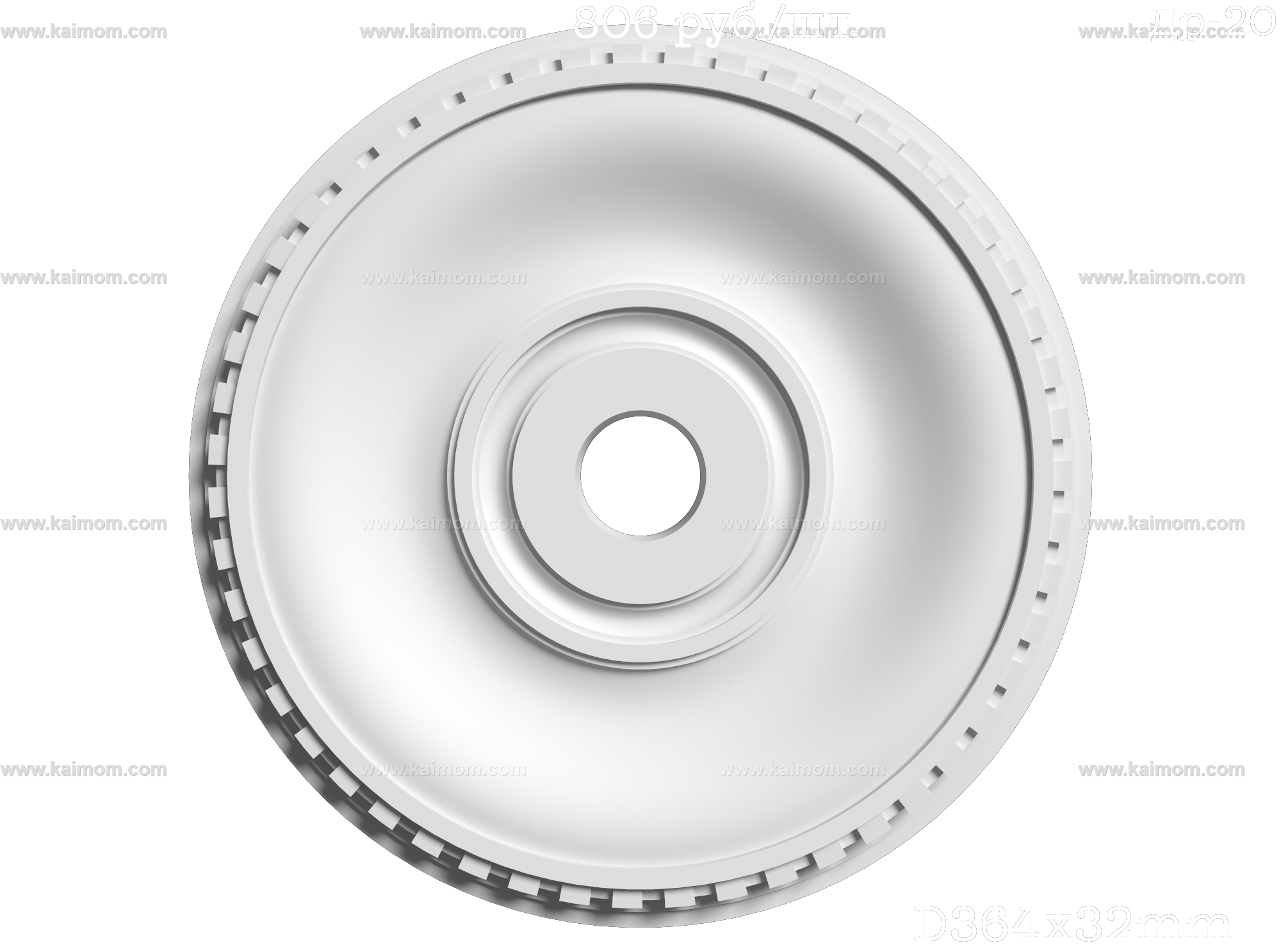 欧式古典雕花灯池3D模型-1
