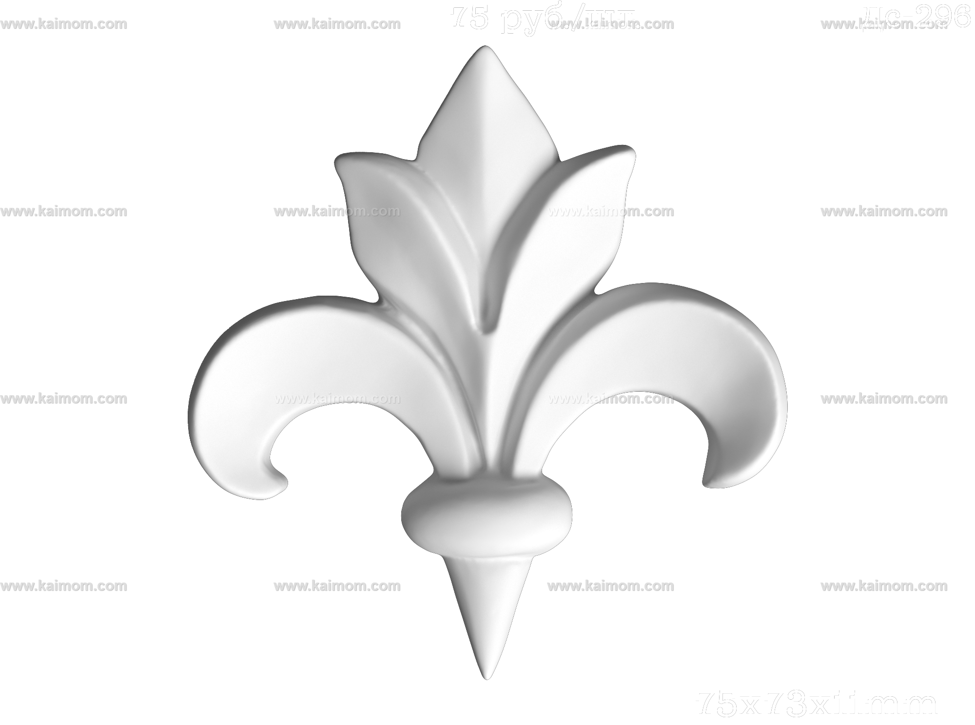 欧式墙面雕花3D模型-1