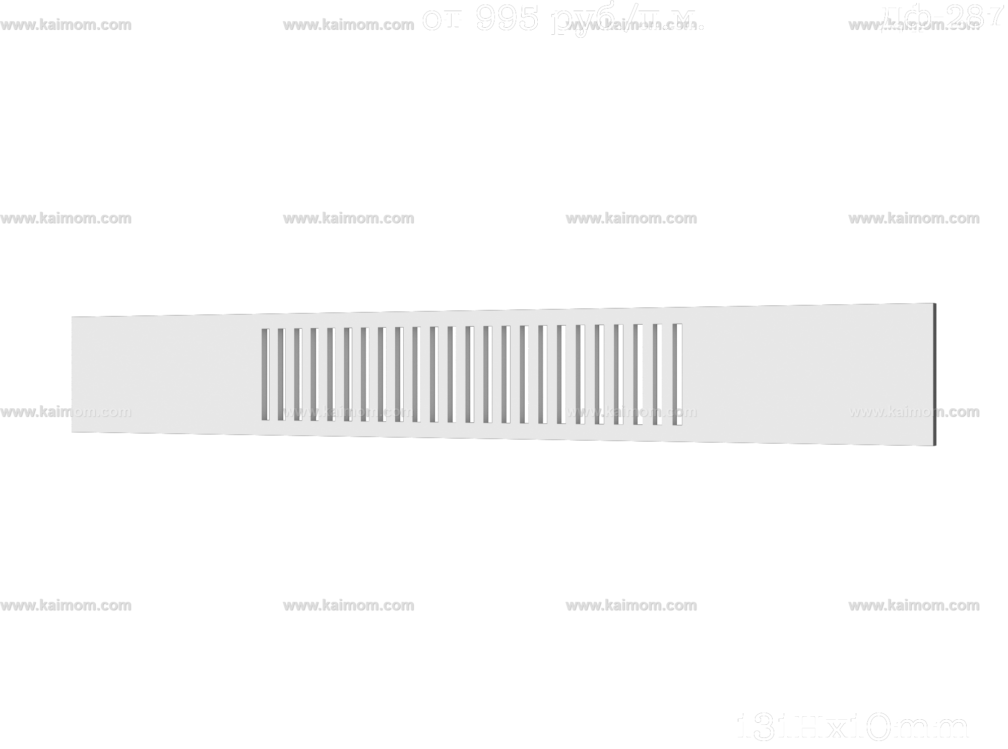 石膏线条3D模型-1