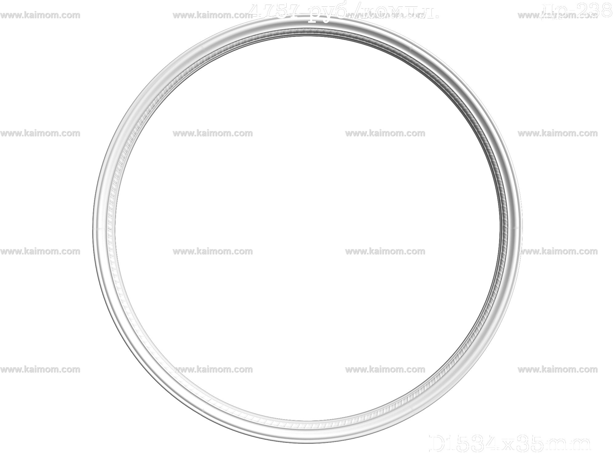 欧式古典雕花灯池3D模型-1