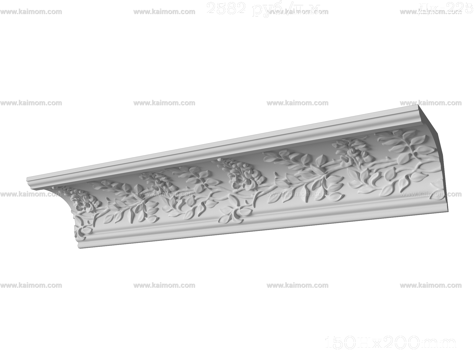 石膏线条3D模型-1