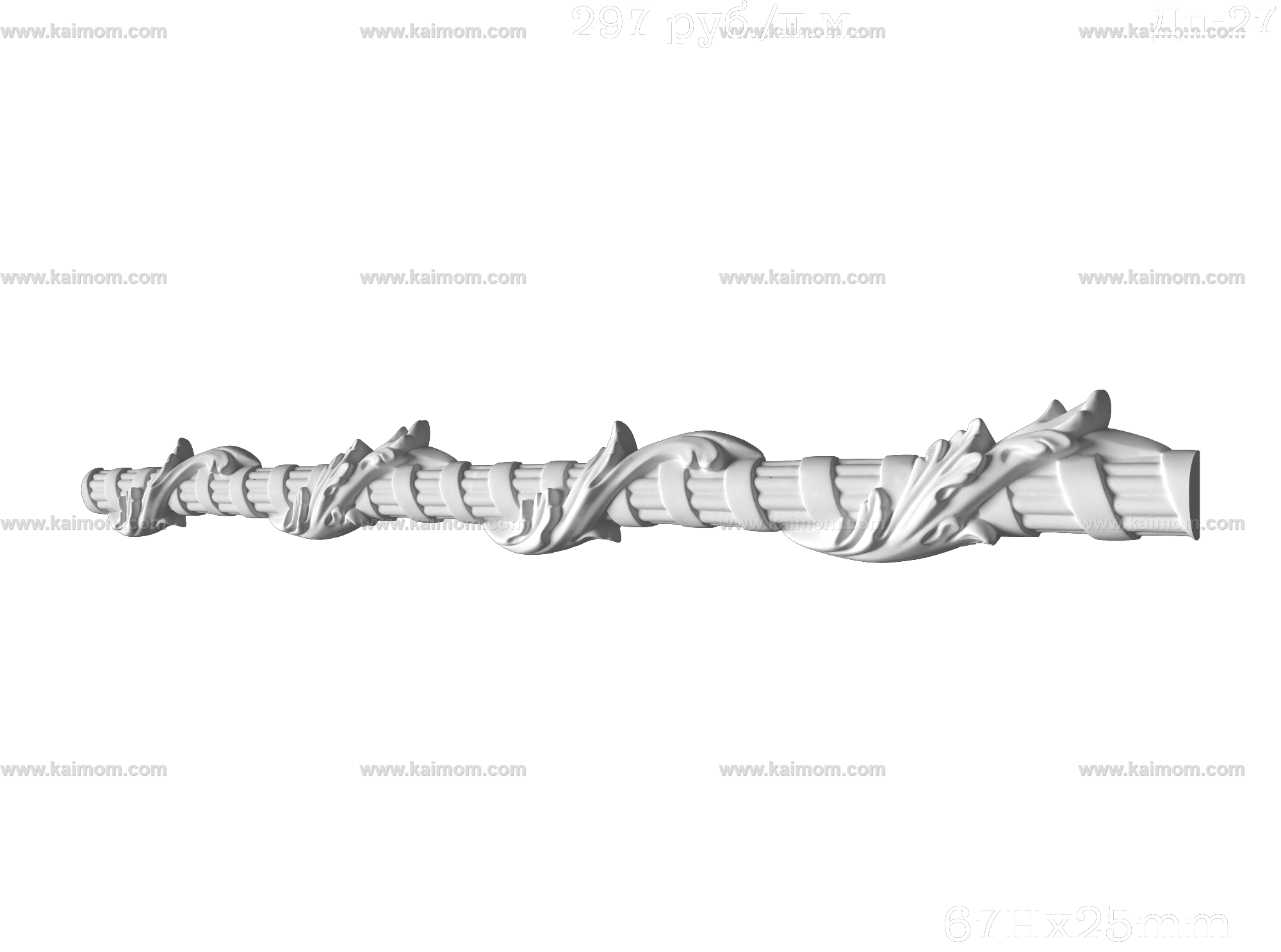 石膏线条3D模型-1