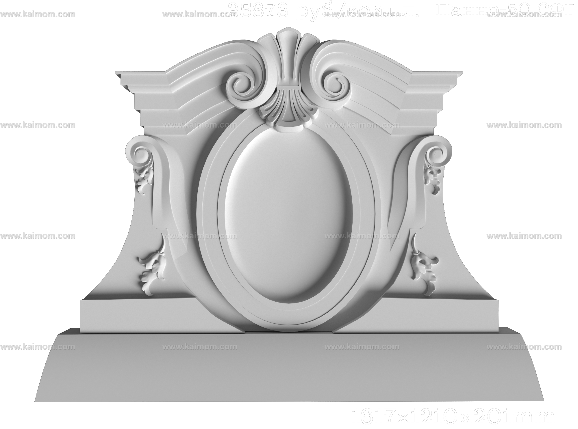 欧式浮雕3D模型-1