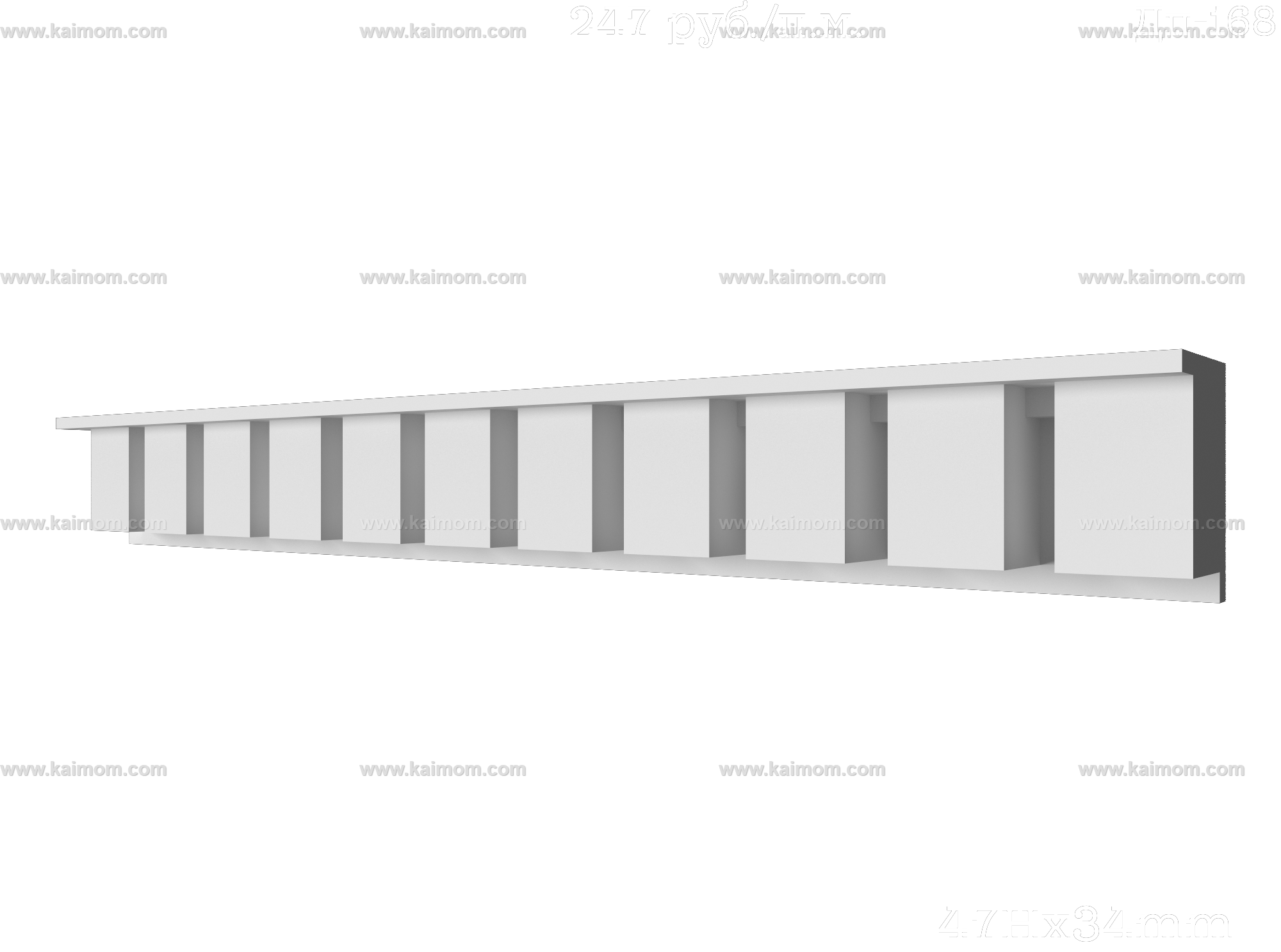 石膏线条3D模型-1