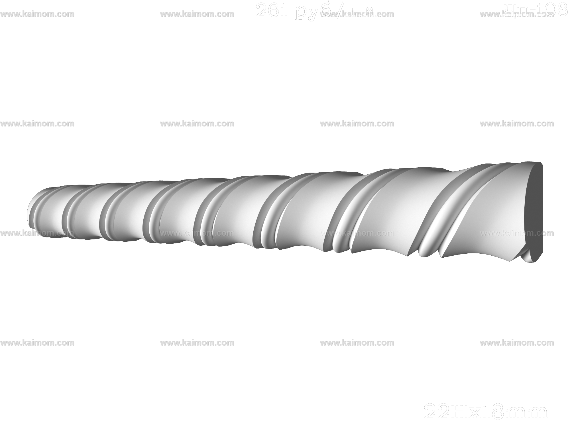 石膏线条3D模型-1