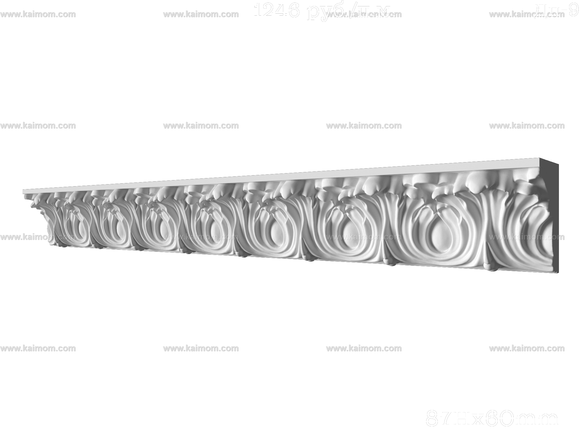 石膏线条3D模型-1