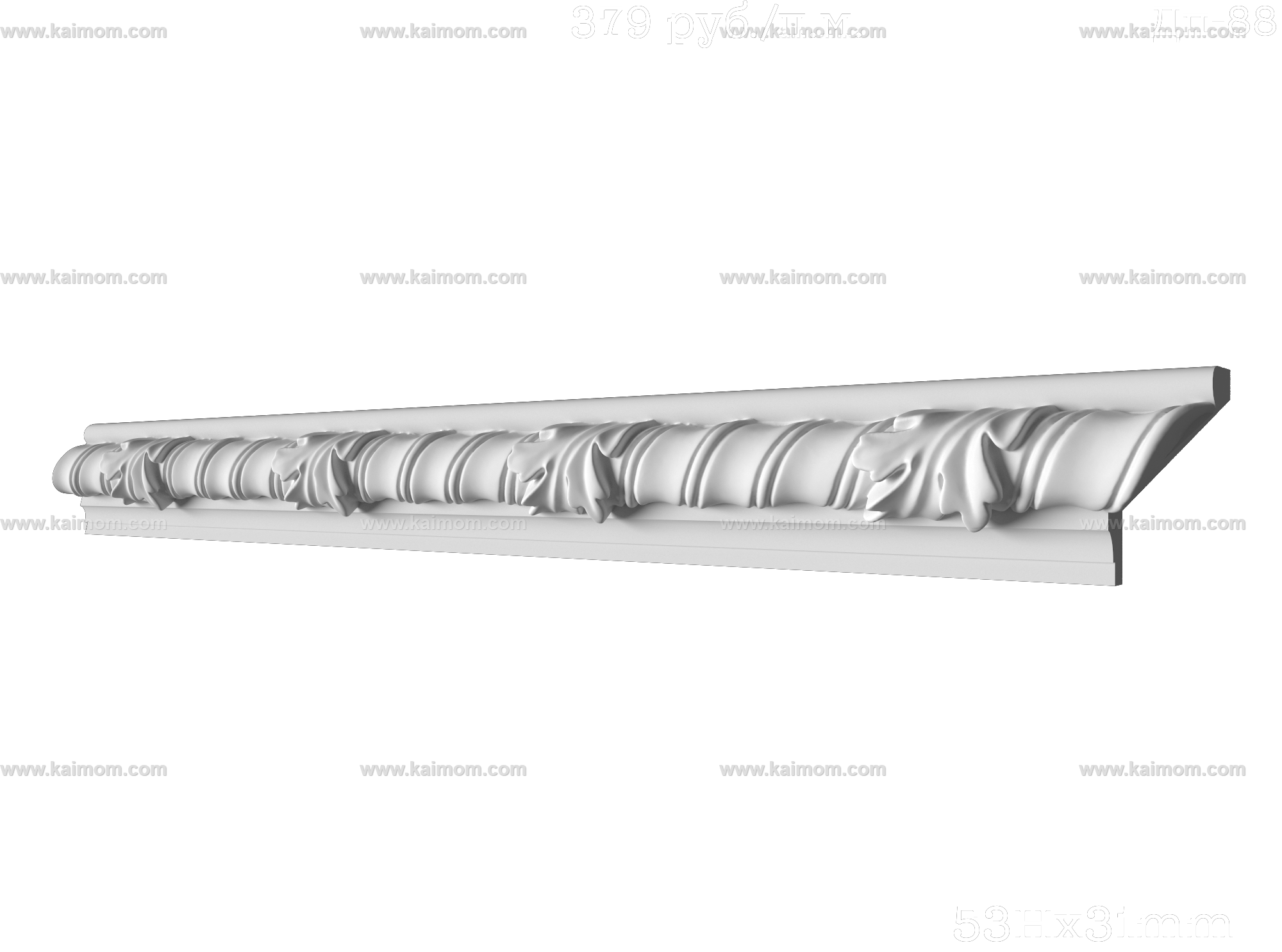 石膏线条3D模型-1