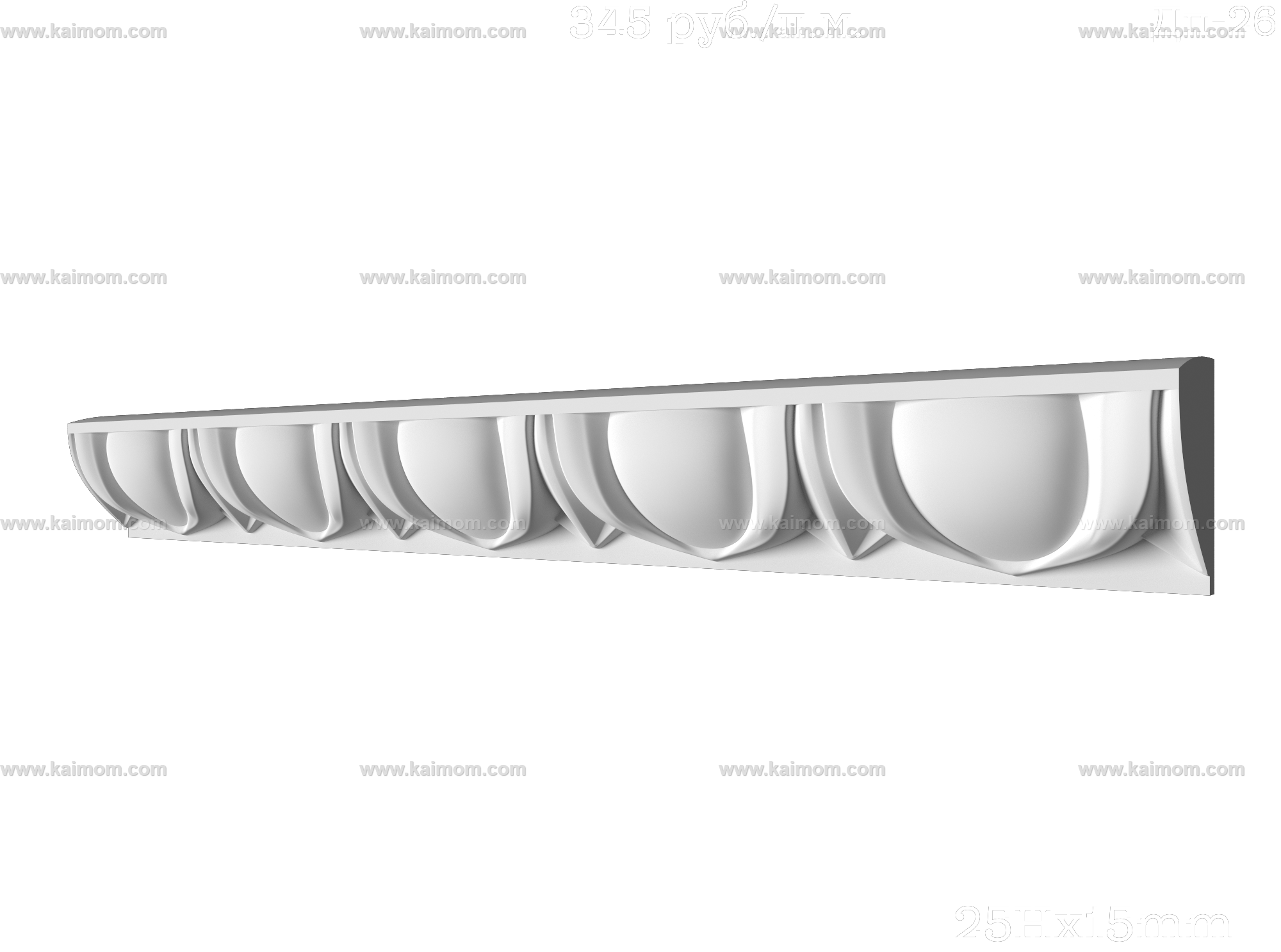 石膏线条3D模型-1