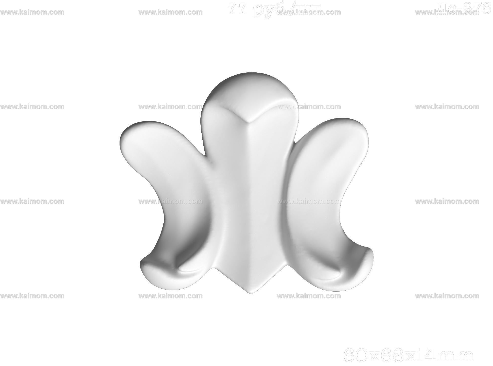 欧式墙面雕花3D模型-1