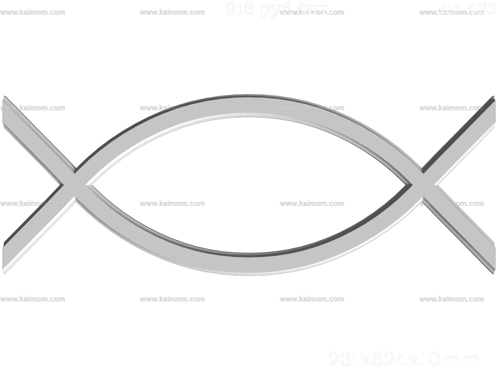 欧式墙面雕花3D模型-1