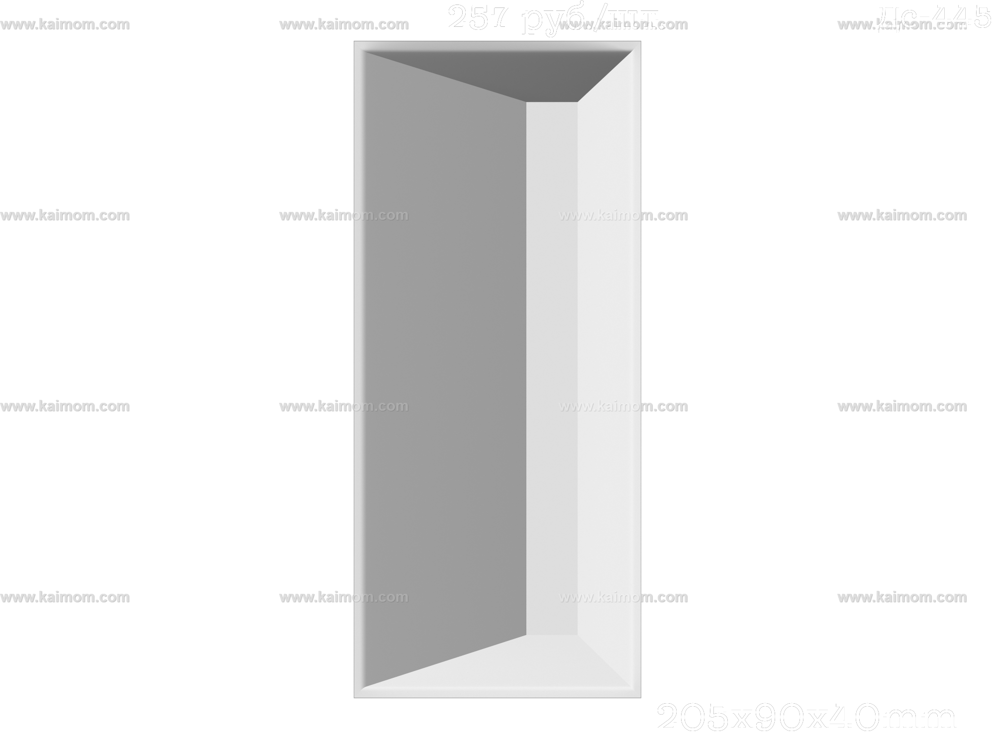 欧式墙面雕花3D模型-1