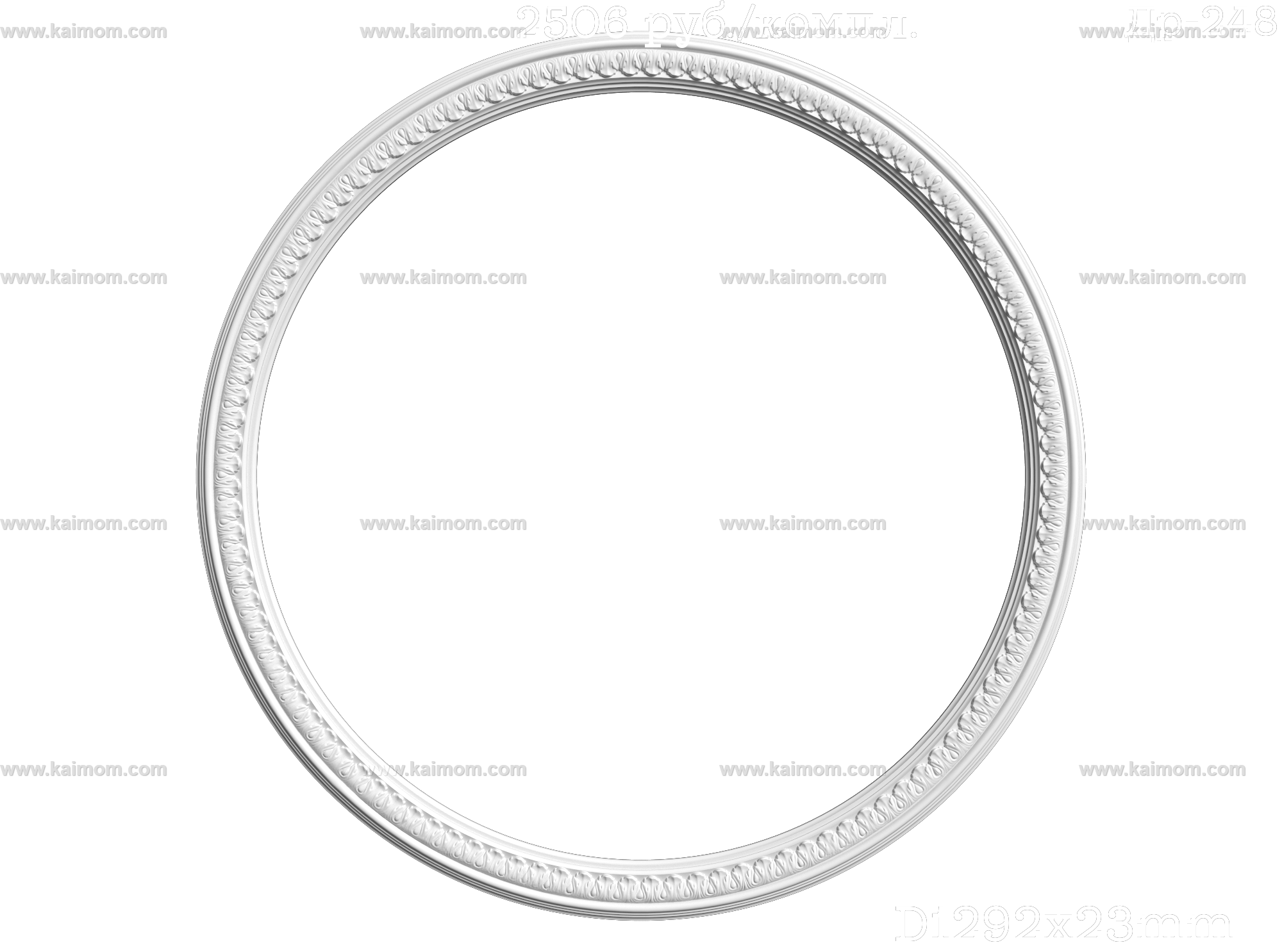 欧式古典雕花灯池3D模型-1