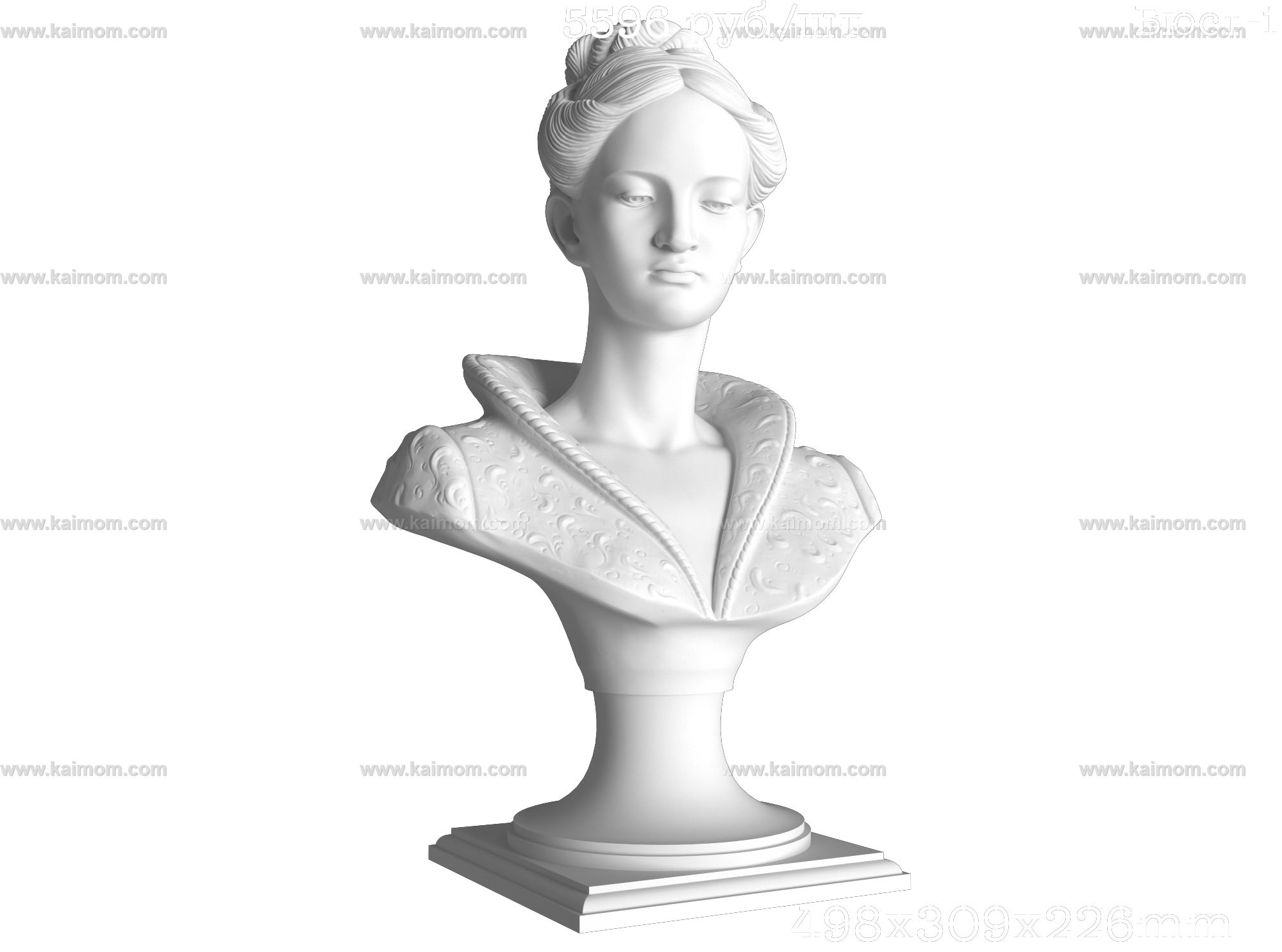 欧式石膏雕像3D模型-1