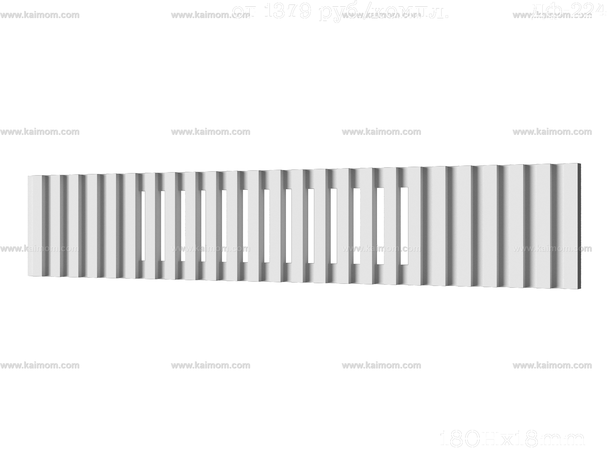 石膏线条3D模型-1