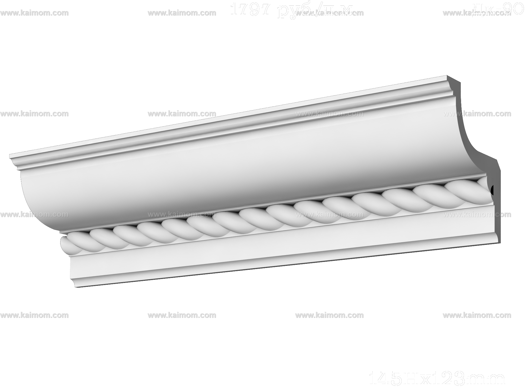 石膏线条3D模型-1